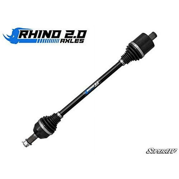 SuperATV Heavy Duty Rhino 2.0 Rear Axle for 2014+ Polaris RZR XP 1000 / XP 4 1000 | 1 Rear Axle | Made with 4340 Chromoly Steel | 2X Stronger Than Stock! | Field and lab tested for Extreme Endurance!