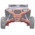 thumbnail image 1 of SuperATV High Clearance A Arms for a 2014+ Polaris RZR XP 1000/XP 4 1000|Red|Adjustable Lower Arms|1.5" Ground Clearance|Includes 300M Preinstalled Ball Joints|AA-P-RZRXPT-HC-SBJ-003-BSD-03#OK, 1 of 6