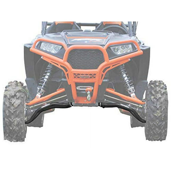 SuperATV High Clearance A Arms for a 2014+ Polaris RZR XP 1000/XP 4 1000|Black|Adjustable Lower Arm|1.5" Ground Clearance|Includes 300M Preinstalled Ball Joints|AA-P-RZRXPT-HC-SBJ-003-BSD-02#OK