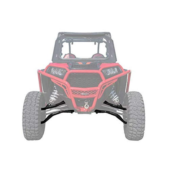 SuperATV High Clearance Upper & Lower A Arms for Polaris RZR XP 1000 /XP 4 1000 (2014+) | Black|AA-P-RZRXPT-HC-SBJ-02#OK