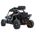 thumbnail image 1 of SuperATV Polaris RZR XP Turbo Spare Tire Carrier for a 2016+ Polaris RZR XP Turbo/XP 4 Turbo|Bolt|on Installation|Tubing|Powder Coated For Long Lasting Durability|Wrinkle Black|STC-P-RZR1K-00#XPT, 1 of 5