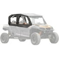 thumbnail image 1 of SuperATV Primal Soft Cab Enclosure Upper Doors for 2017+ Polaris General 4 1000  Resistant to Abrasions  Snaps Hold Windows Open for More Airflow  Includes Light-Tinted Rear Windshield  USA Made, 1 of 9