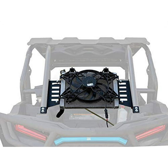 SuperATV Radiator Relocation Kit for Polaris RZR XP 1000 / XP 4 1000 (2014+) | Relocates Radiator Behind the Cab (Does Not Include Radiator)|RRK-P-RZR1K-01