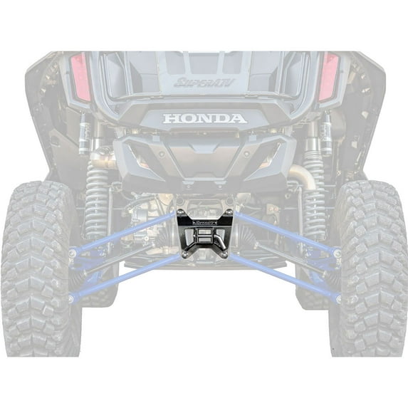 SuperATV Rear Receiver Hitch Black