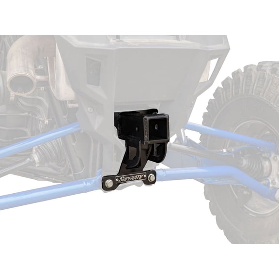 SuperATV Rear Receiver Hitch Black