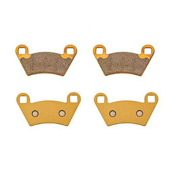 SuperATV Sintered Rear Brake Pads for Polaris RZR 800 4 / RZR 900|Replaces OEM # 2202413, 1910514, 1910672, 2202097|BP-P-006