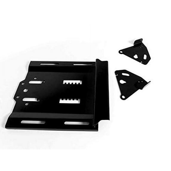 SuperATV UTV Seat Lowering Base for Polaris RZR 800/900 / S 1000 / XP 1000 / XP Turbo |Lower seat by 1.5" / Made of 1/8" Thick Steel|Front to Back Adjustability|More Head Room|LSB-P-RZRXPT-02