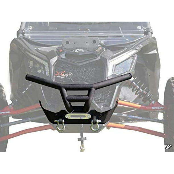 SuperATV Winch Ready Front Bumper for CanAm Maverick X3 Mount Any