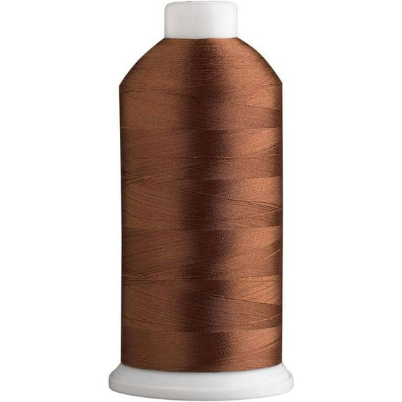 SuperB Polyester Embroidery Thread 40wt 5000m. Cigar Brown 1545