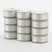 SuperBobs Polyester M-Style Bobbin 72 Pack Silver