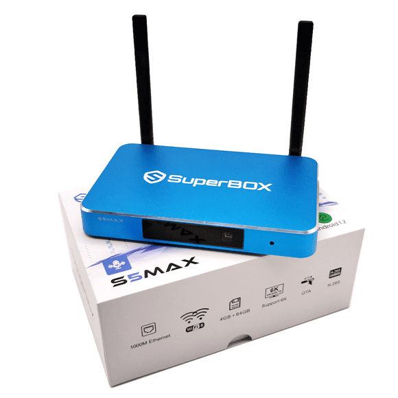SuperBox S5 Max Premium Edition | 2025 Model | Plug N' Play No Set-up Required