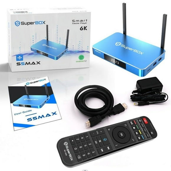 SuperBox S5 Max Premium Edition | 2025 Model | Plug N' Play No Set-up Required