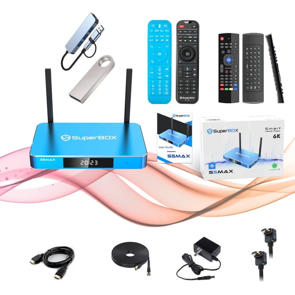 SuperBox S5 Max Upgraded Version Smart Box 2026 4GB RAM 64GB