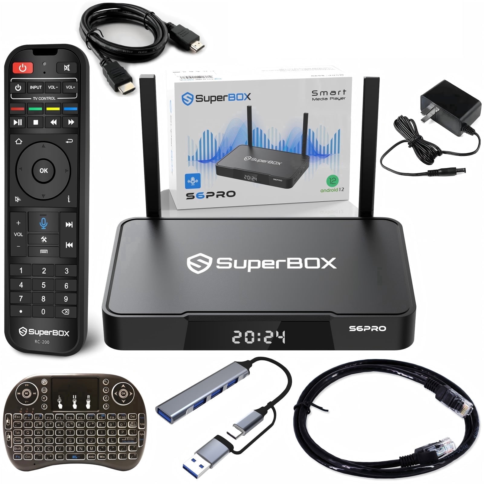 SuperBox S6 Pro - 2025 Version S6 Pro TV Box with Voice Control(4GRAM ...