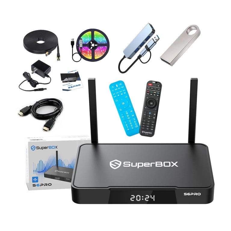 SuperBox S6 Pro Latest Version 2026 4GB RAM 32GB Smart Box