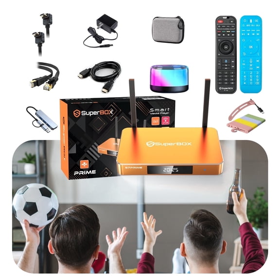 SuperBox S7 Prime Latest Version Full Load Smart TV Box Easy Setup Guide 4GB RAM 128GB