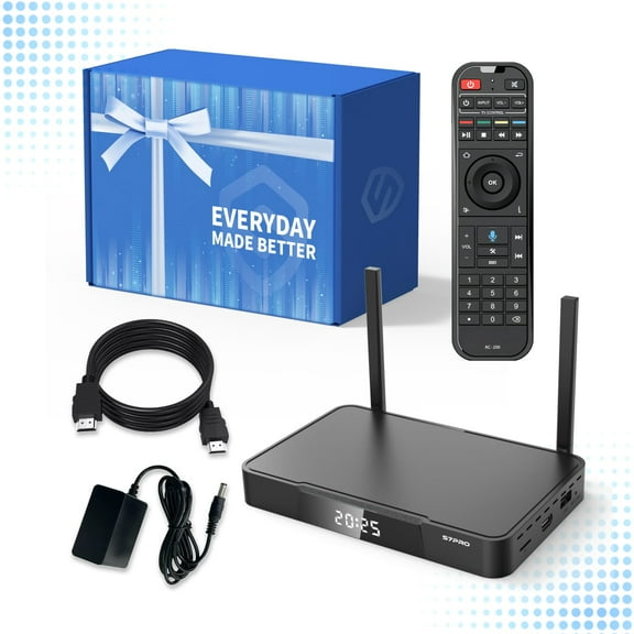 SuperBox S7 Pro Smart TV Box, Dual Band WiFi, Sophisticated gift box