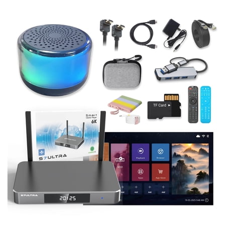 SuperBox S7 ULTRA Android Home Device, 4GB DDR RAM, Gigabit Ethernet, WiFi 6