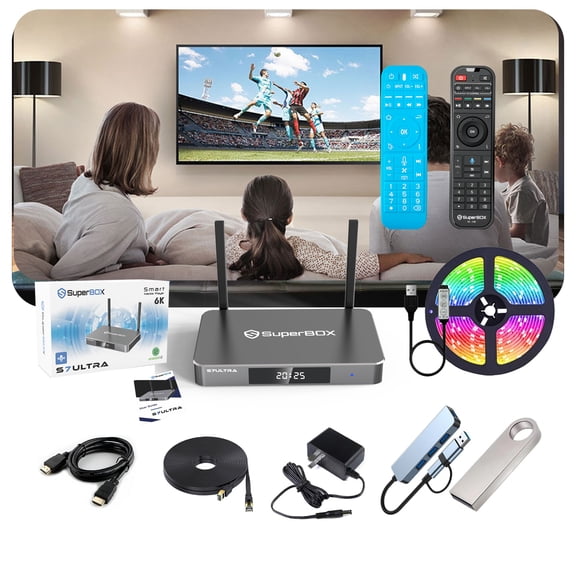 SuperBox S7 Ultra 2026 Latest Android TV Box 4GB RAM 128GB