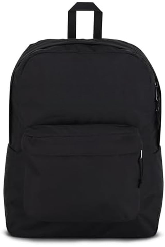 SuperBreak One Backpacks - Durable, Lightweight Bookbag with 1 Main Compartment, Front Utility Pocket with Built-in Organizer - Premium Backpack, Black