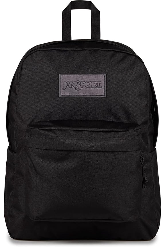 One Backpacks - Durable, Lightweight Bookbag with 1 Main Compartment, Front Utility Pocket with Built-in Organizer - Premium Backpack, Monochrome Black