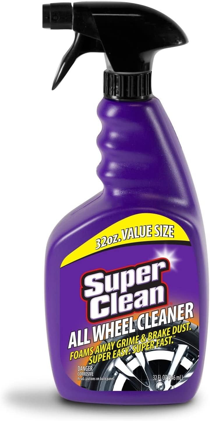 SuperClean Foaming All Wheel Cleaner, Safe for All Wheels & Rims, Brake