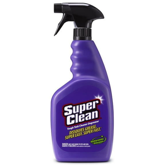 Warren Distribution SuperClean Tough Task Cleaner Degreaser - Biodegradable, Phosphate Free - 6 Pack, 32oz. Each