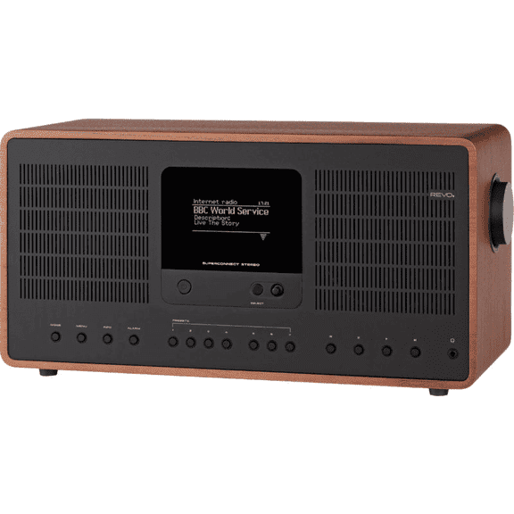 SuperConnect Stereo Wi-Fi Internet Radio with Bluetooth, Spotify Connect, Amazon Music & Deezer