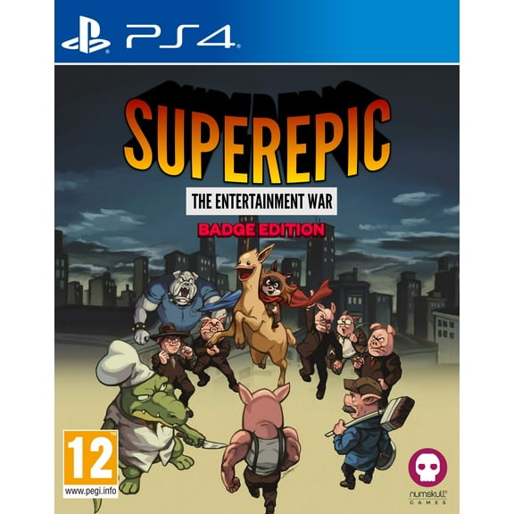 SuperEpic: The Entertainment War Collector's Edition (PS4) PlayStation 4 Collec (PlayStation 4)