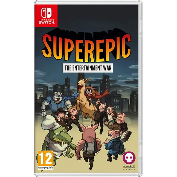 SuperEpic: The Entertainment War - Nintendo Switch - Video Games are Dead - We Must Save Them