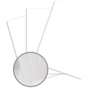 SuperFine Ultrawhite Card Stock - 8 1/2 x 11 in 80 lb Cover Eggshell 250 per Package