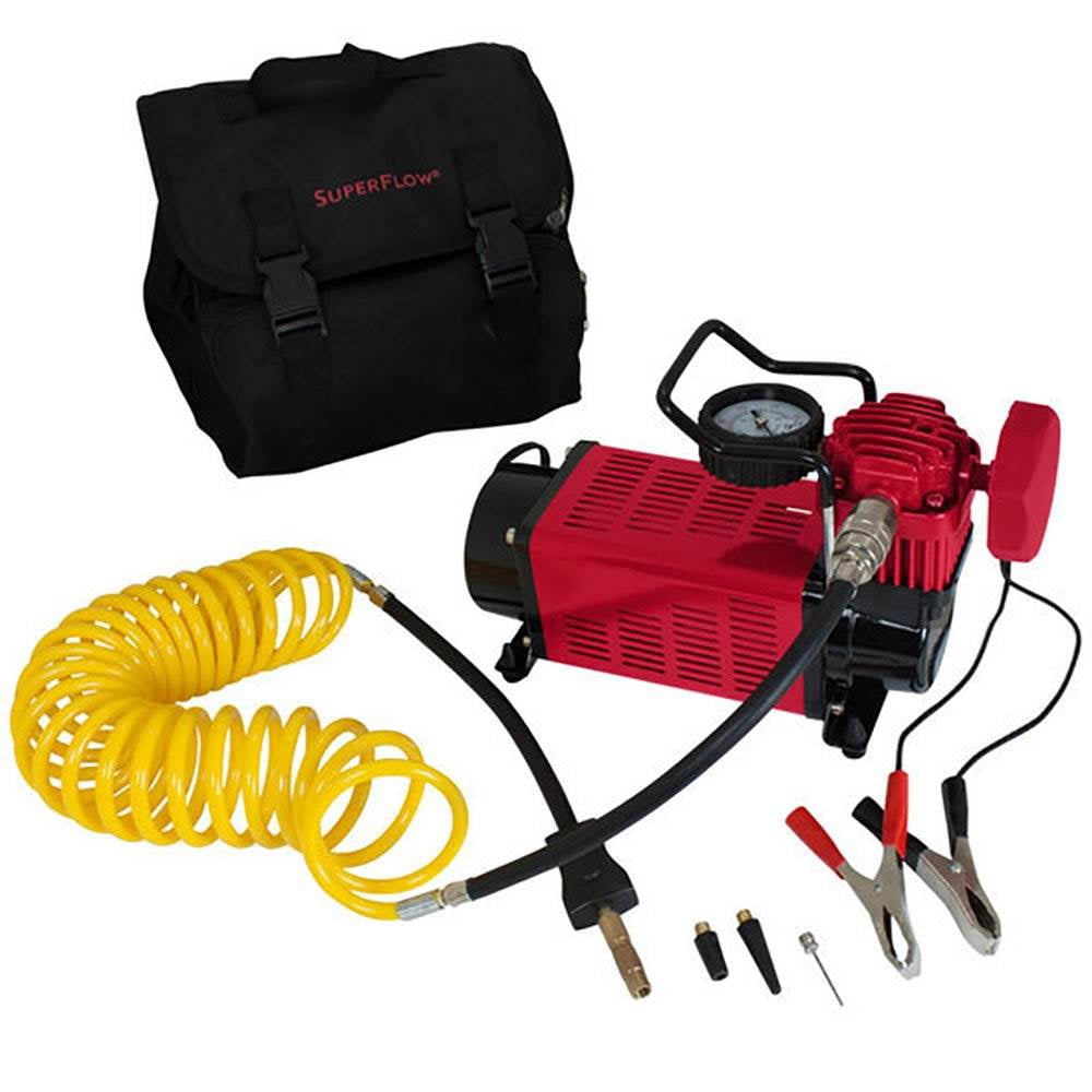 Superflow mv50 portable 30 amp 12 volt direct drive electric air compressor deals