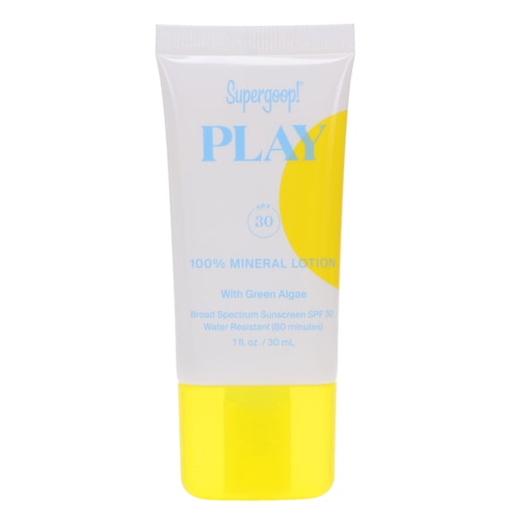 Supergoop! PLAY SPF 30 100% Mineral Lotion with Green Algae 1 oz