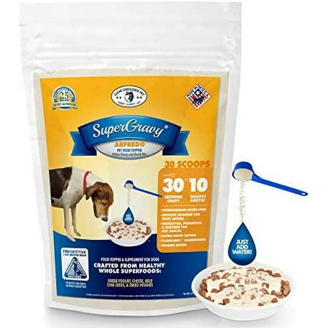 SuperGravy ARFredo Natural Dog Food Gravy Topper Hydration Broth