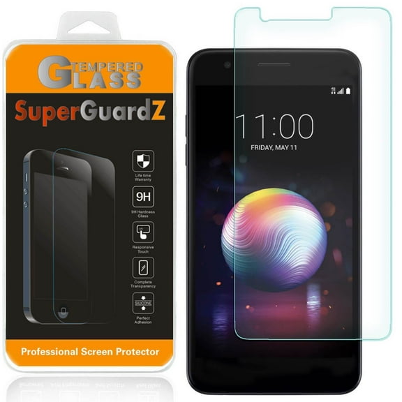 SuperGuardZ Tempered Glass Screen Protector For LG K10 (2018) / K8+ / K30 / Phoenix Plus / K10 Alpha (2018) / Premier Pro