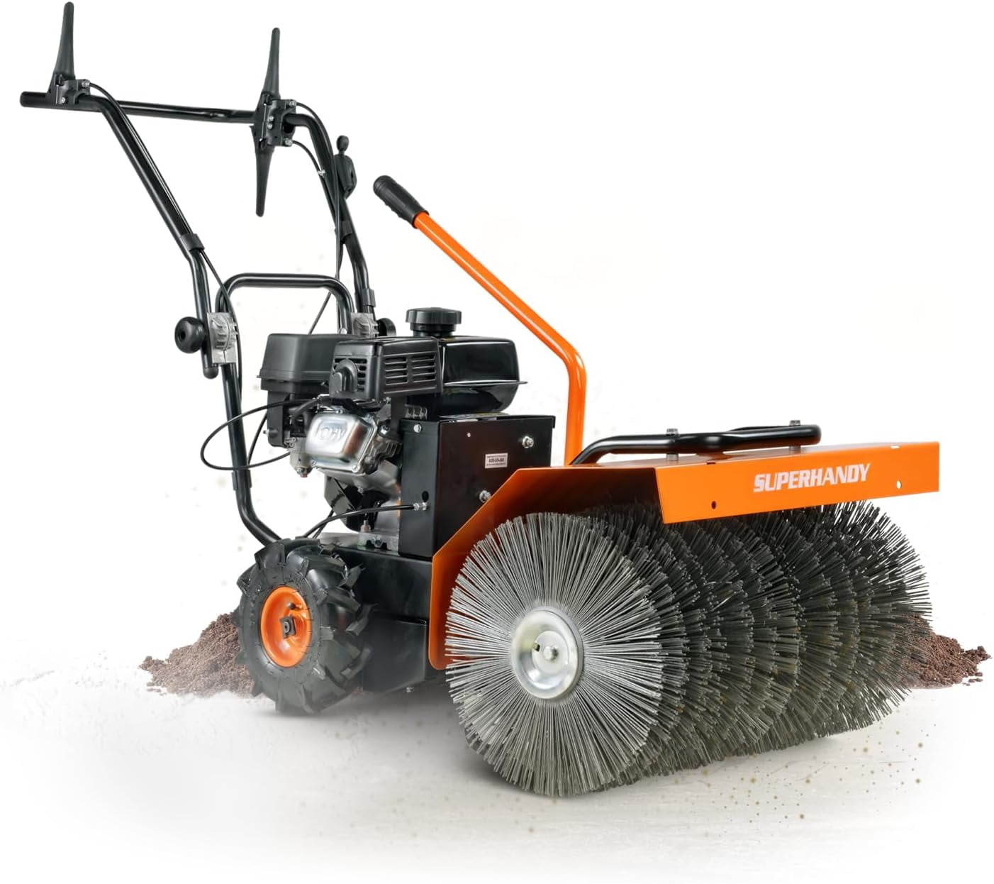 SuperHandy Power Sweeper, 23.5” Path, Gas 7HP, EPA CARB Approved for ...