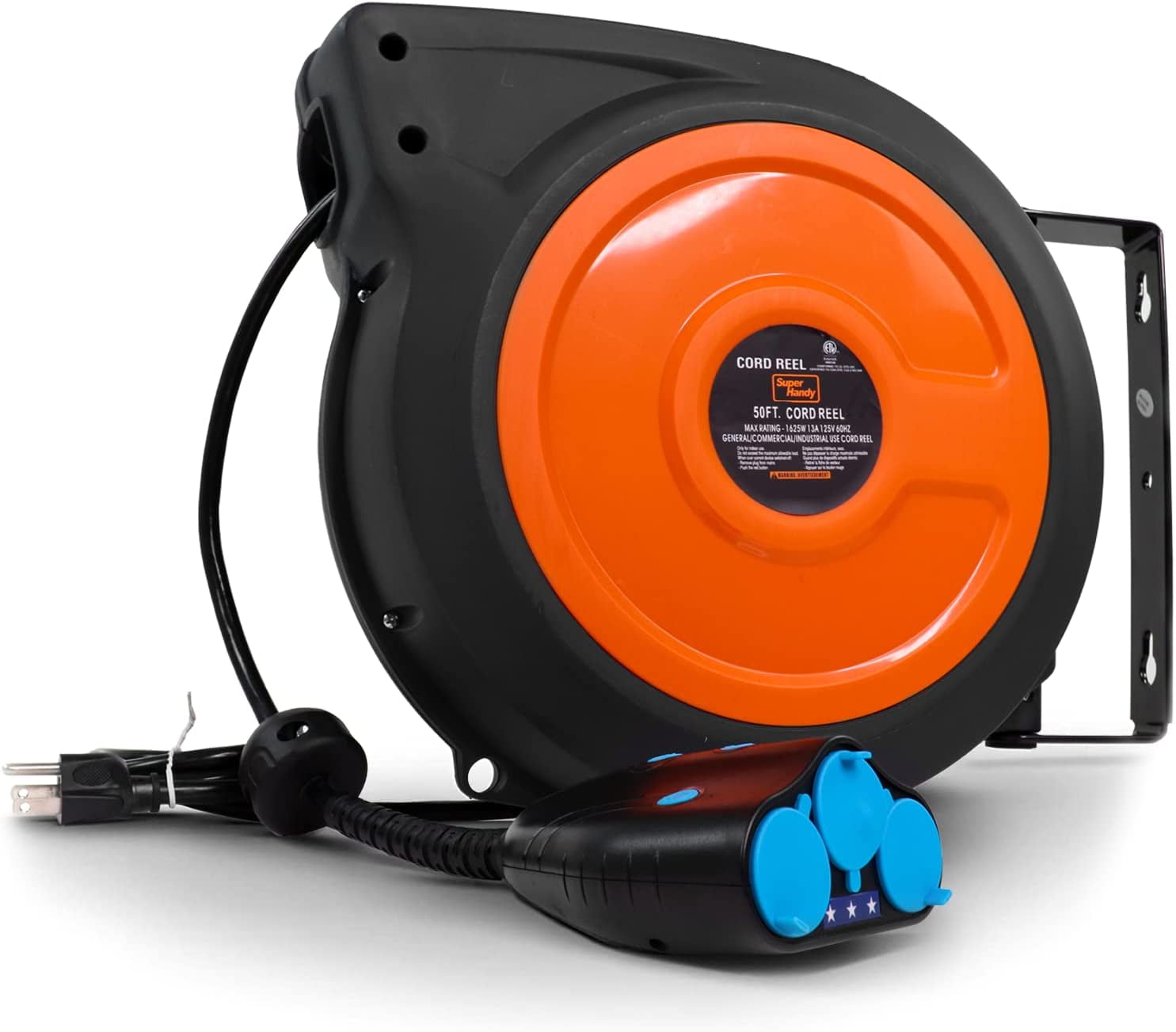 Performance Tool 50-ft Retractable Cord Reel