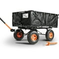 thumbnail image 1 of SuperHandy Garden Cart with Tow & Dump Features - 10" Tires, Tugger Scooter, 1 of 4