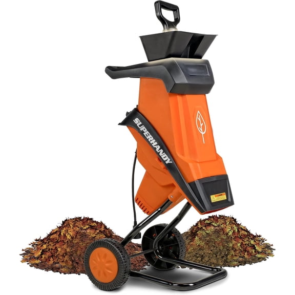 SuperHandy Leaf Shredder Mulcher, Corded Electric