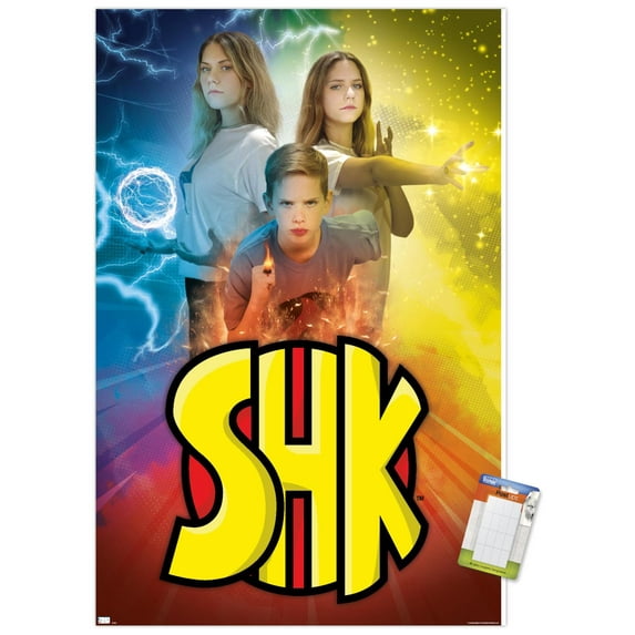 SuperHeroKids - Group Wall Poster, 14.725" x 22.375"