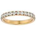 thumbnail image 1 of SuperJeweler 1/2 Carat Moissanite Wedding Band In 14 Karat Yellow Gold For Women, 1 of 6