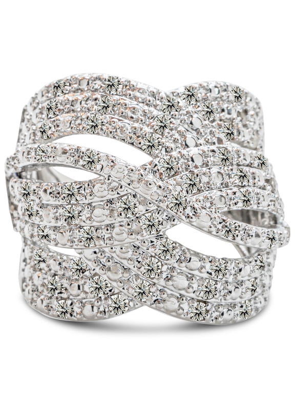 1 Carat Natural Raw Rose Cut Diamond Cocktail Ring For Women