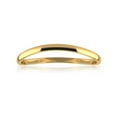 thumbnail image 1 of SuperJeweler 10K Yellow Gold 1.5MM Comfort Fit Curved Wave Thumb Ring For Women and Men, 1 of 7