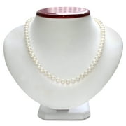 SuperJeweler 18 inch 6mm A Pearl Necklace With Sterling Silver Clasp For Women