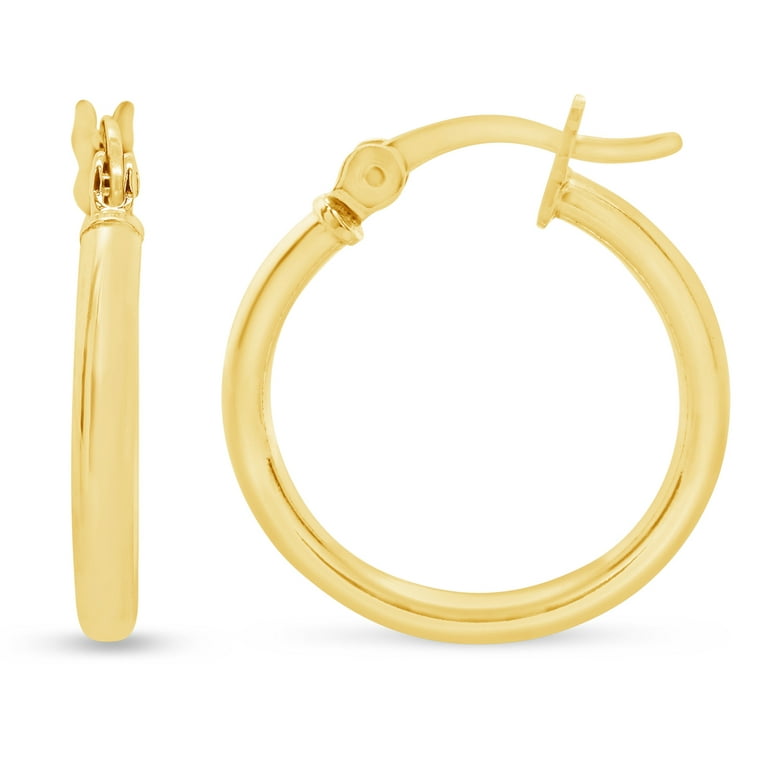14K Yellow Gold (1 Gram) 8mm Earring Stabilizer Backs for Heavy Earrings by SuperJeweler
