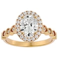 thumbnail image 1 of SuperJeweler 2 1/2 Carat Oval Shape Diamond Engagement Ring In 14 Karat Yellow Gold For Women, 1 of 6
