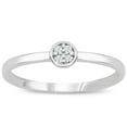 thumbnail image 1 of SuperJeweler 4 Diamond Promise Pave Ring in White Gold For Women, 1 of 6