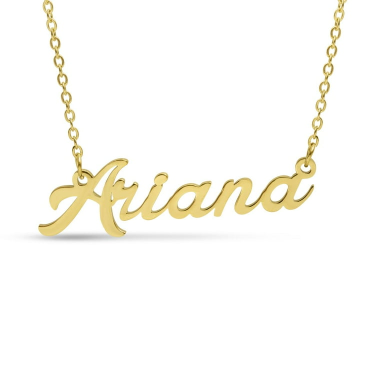 22 inch name necklace deals