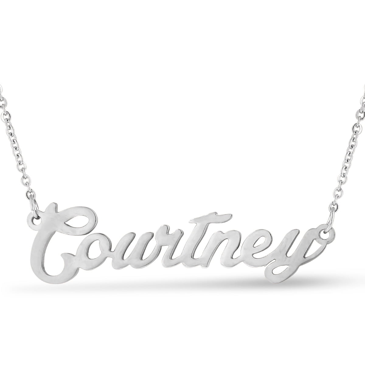 Courtney name best sale necklace