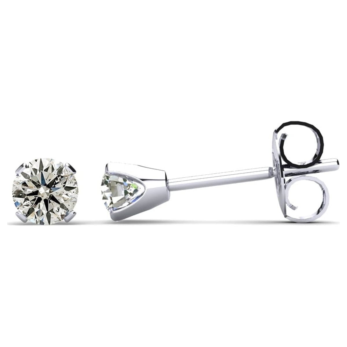 Walmart daily deals:  Walmart Black Friday Deals 2025 - SuperJeweler 1/4ct Diamond Stud Earrings in Sterling Silver, Perfect for Women, Teens and Girls